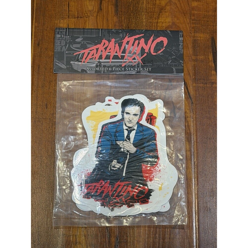4 x Tarantino 6-Piece (24 Total) Sticker Set Pulp Fiction Reservoir Dogs & More! - Picture 9 of 12